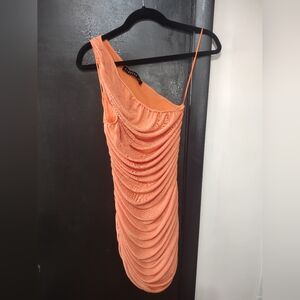 Lioness Vibrant Orange Dress